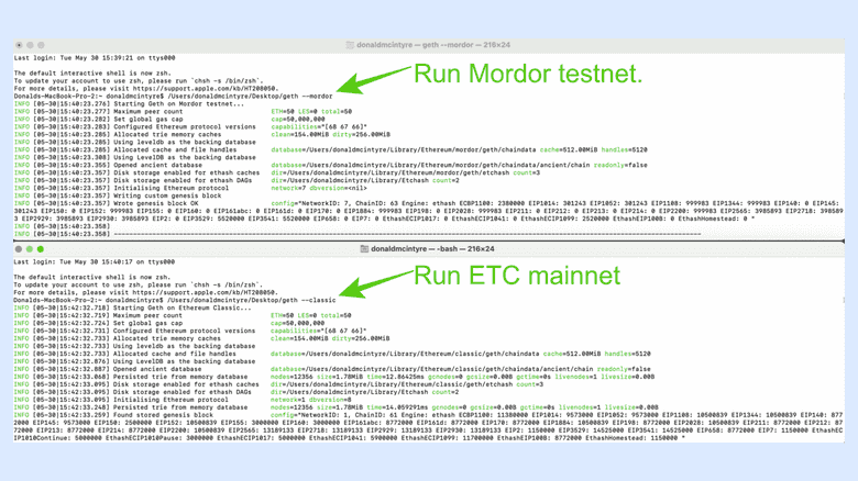 Running Mordor using the --mordor command. Running Mordor using the --mordor command.