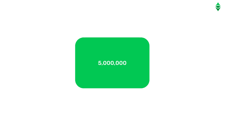 Each era lasts 5,000,000 blocks. Each era lasts 5,000,000 blocks.