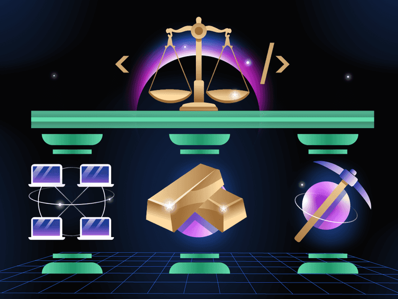Decentralization, Sound Money, and Proof of Work uphold Code is Law Decentralization, Sound Money, and Proof of Work uphold Code is Law