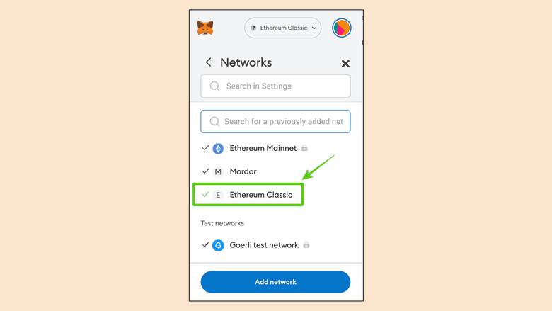 Click on Ethereum Classic Click on Ethereum Classic