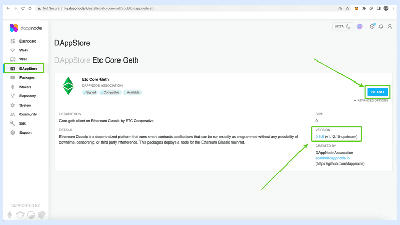 INSTALL Core Geth Mainnet. INSTALL Core Geth Mainnet.